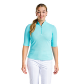 Noa 3/4 Sleeve Pique Polo Shirt